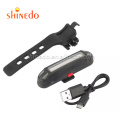 shinedo Waterproof USB Rechargeable flashing light  Brake Sensing Rear Light for Bicycle head lamps